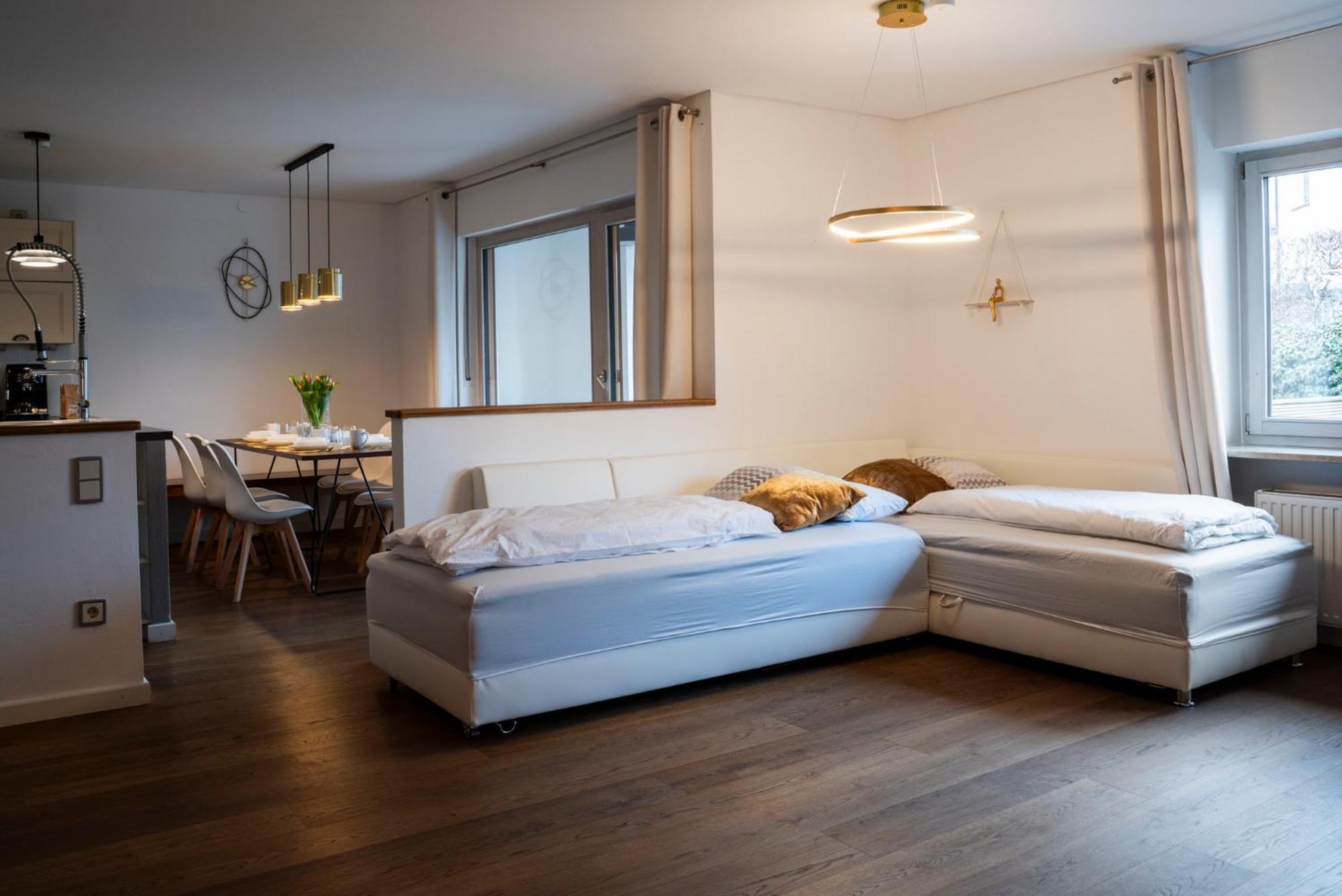Appartement 130M2 Loft - Balkon, Smart Tv, Badewanne, Kaffee à Rosenheim Extérieur photo